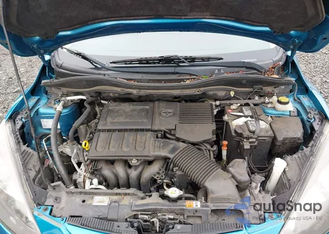 2012 Mazda Mazda2 Touring из США, поврежденный, VIN JM1DE1LZ3C0150384